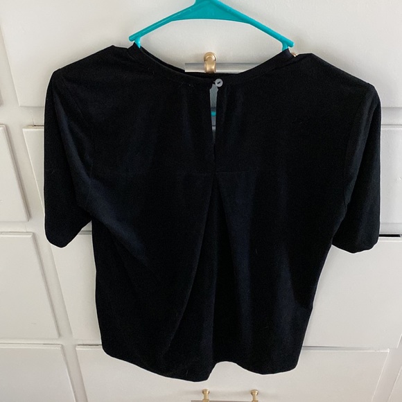 Suede black top - Picture 2 of 2